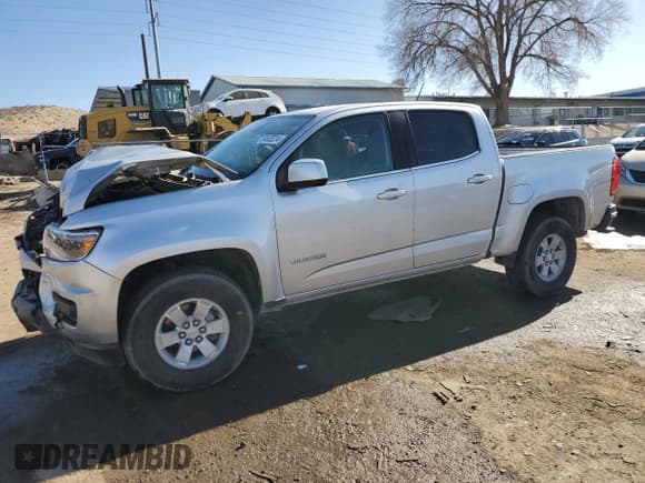 ✅ 2019 Chevrolet Colorado 2WD Work Truck • VIN: 1GCGSBEN9K1169908 • Лот: 84635214. Опубликован ранее на Copart с пробегом 43 145 миль. Бесплатный доступ к архиву аукционных продаж из США и подробный отчёт об истории автомобиля на DreamBid. Изображение 1.