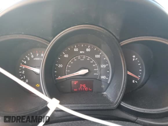 ✅ 2013 Kia Rio LX • VIN: KNADM4A30D6296384 • Lot: 82692675. Listed on Copart with 171,701 mi. Free auction sales archive from the USA and detailed vehicle history report at DreamBid. Image 9.