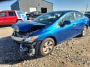 ✅ 2014 Honda Civic LX • VIN: 2HGFB2F59EH543886 • Lot: 91219645. Wystawiony na Copart z przebiegiem 140 662 mil. Bezpłatny archiwum sprzedaży aukcyjnych z USA i szczegółowy raport historii pojazdu na DreamBid. Zdjęcie 1.