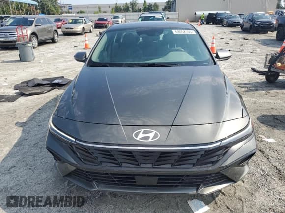 ✅ 2024 Hyundai Elantra SEL • VIN: KMHLS4DG3RU672660 • Lot: 69062105. Listed on Copart with 29,733 mi. Free auction sales archive from the USA and detailed vehicle history report at DreamBid. Image 5.