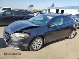 2014 Dodge Dart SXT z VIN 1C3CDFBB4ED701566, wystawiony jako Copart lot #85373145 z przebiegiem 171 516 mil mil oraz Czysty tytuł • Clean title. Historia ofert i sprzedaży dostępna na DreamBid. Obrazek 1.