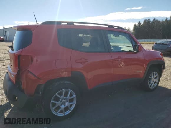 ✅ 2021 Jeep Renegade Latitude • VIN: ZACNJDBB7MPM50816 • Lot: 91048335. Wystawiony na Copart z przebiegiem 50 127 mil. Bezpłatny archiwum sprzedaży aukcyjnych z USA i szczegółowy raport historii pojazdu na DreamBid. Zdjęcie 3.