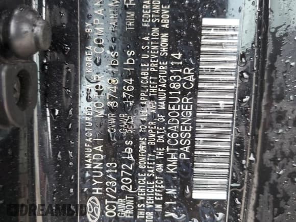 ✅ 2014 Hyundai Veloster • VIN: KMHTC6AD0EU183114 • Lot: 73082744. Wystawiony na Copart z przebiegiem 164 974 mil. Bezpłatny archiwum sprzedaży aukcyjnych z USA i szczegółowy raport historii pojazdu na DreamBid. Zdjęcie 12.