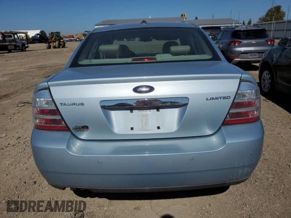 ✅ 2008 Ford Taurus Limited • VIN: 1FAHP25W78G129949 • Lot: 81861515. Listed on Copart with 88,641 mi. Free auction sales archive from the USA and detailed vehicle history report at DreamBid. Image 6.