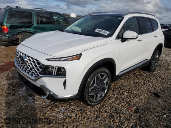 ✅ 2021 Hyundai Santa Fe Limited • VIN: KM8S5DA19MU006558 • Lot: 46801044. Wystawiony na Copart z przebiegiem 28 659 mil. Bezpłatny archiwum sprzedaży aukcyjnych z USA i szczegółowy raport historii pojazdu na DreamBid. Zdjęcie 1.
