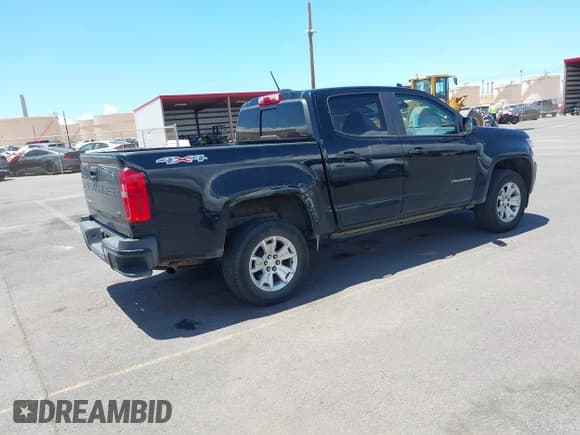 ✅ 2021 Chevrolet Colorado 4WD LT • VIN: 1GCGTCEN2M1178178 • Lot: 43005340. Listed on IAAI with 61,418 mi. Free auction sales archive from the USA and detailed vehicle history report at DreamBid. Image 4.