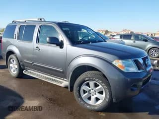 ✅ 2012 Nissan Pathfinder S • VIN: 5N1AR1NN1CC608015 • Lot: 43650453. Listed on IAAI with 181,611 mi. Free auction sales archive from the USA and detailed vehicle history report at DreamBid. Image 1.