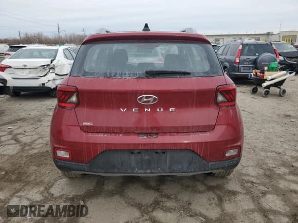 ✅ 2022 Hyundai Venue Limited • VIN: KMHRC8A36NU186614 • Lot: 42848445. Listed on Copart with Not provided. Free auction sales archive from the USA and detailed vehicle history report at DreamBid. Image 6.