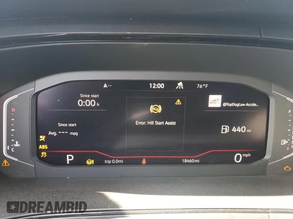 ✅ 2023 Volkswagen Taos SEL • VIN: 3VV2X7B29PM334788 • Lot: 51827675. Listed on Copart with 18,460 mi. Free auction sales archive from the USA and detailed vehicle history report at DreamBid. Image 9.