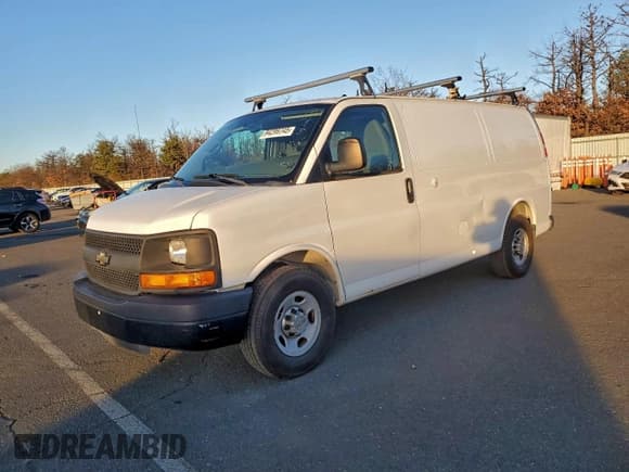 ✅ 2012 Chevrolet Express Cargo • VIN: 1GCWGFCB5C1123975 • Lot: 94299745. Listed on Copart with 120,082 mi. Free auction sales archive from the USA and detailed vehicle history report at DreamBid. Image 1.