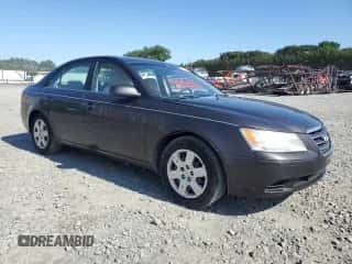 2009 Hyundai Sonata GLS with VIN 5NPET46C59H466576, listed as a Copart auction lot 68426914 with 236,279 mi miles and Salvage title. Bid and sale history available at DreamBid. Image 4.
