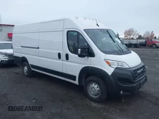 ✅ 2023 Ram ProMaster Cargo • VIN: 3C6MRVJG0PE571061 • Lot: 43703247. Listed on IAAI with 17,462 mi. Free auction sales archive from the USA and detailed vehicle history report at DreamBid. Image 1.