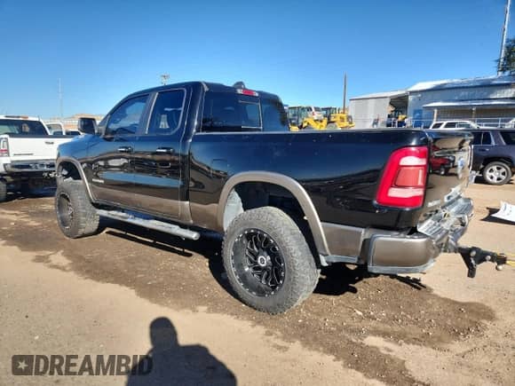 2020 Ram 1500 Laramie с VIN 1C6RREDT7LN262093, выставлен на аукционе Copart как лот 87427215 с пробегом 133 086 миль миль и Списание • Salvage title. История ставок и продаж доступна на DreamBid. Изображение 2.