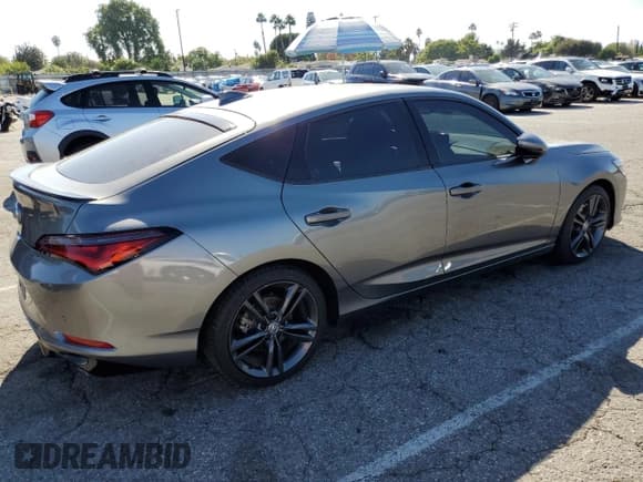 ✅ 2023 Acura Integra Technology • VIN: 19UDE4H67PA006306 • Lot: 90280065. Listed on Copart with 39,960 mi. Free auction sales archive from the USA and detailed vehicle history report at DreamBid. Image 3.