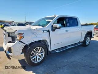 ✅ 2020 GMC Sierra 1500 SLT • VIN: 3GTP8DED6LG165304 • Лот: 90521835. Опубликован ранее на Copart с пробегом 55 717 миль. Бесплатный доступ к архиву аукционных продаж из США и подробный отчёт об истории автомобиля на DreamBid. Изображение 1.