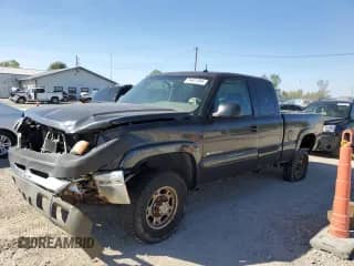2003 Chevrolet Silverado 2500HD LT with VIN 1GCHK29U13E335712, listed as a Copart auction lot 74421554 with Not provided miles and Salvage title. Bid and sale history available at DreamBid. Image 1.