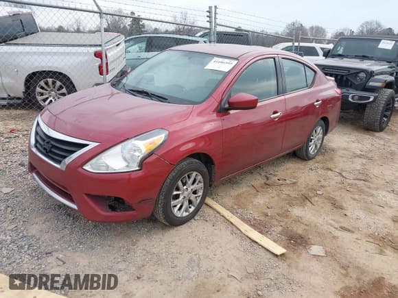✅ 2018 Nissan Versa SV • VIN: 3N1CN7AP1JL856871 • Lot: 41686595. Listed on IAAI with 139,608 mi. Free auction sales archive from the USA and detailed vehicle history report at DreamBid. Image 2.