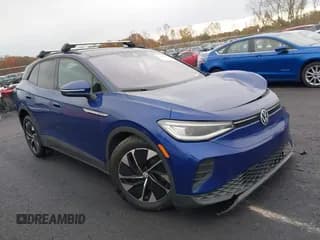 ✅ 2022 Volkswagen ID.4 Pro S • VIN: WVGGNPE28NP064624 • Lot: 43581518. Wystawiony na IAAI z przebiegiem 31 930 mil. Bezpłatny archiwum sprzedaży aukcyjnych z USA i szczegółowy raport historii pojazdu na DreamBid. Zdjęcie 1.
