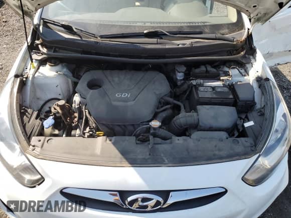 2012 Hyundai Accent GLS with VIN KMHCT4AE0CU054090, listed as a Copart auction lot 59902645 with 64,254 mi miles and Non repairable. Bid and sale history available at DreamBid. Image 11.