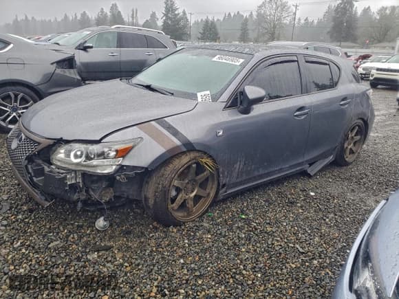 ✅ 2015 Lexus CT 200h • VIN: JTHKD5BHXF2237233 • Lot: 96046905. Wystawiony na Copart z przebiegiem 132 955 mil. Bezpłatny archiwum sprzedaży aukcyjnych z USA i szczegółowy raport historii pojazdu na DreamBid. Zdjęcie 1.