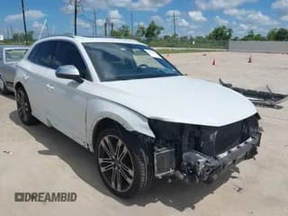 ✅ 2020 Audi SQ5 Prestige • VIN: WA1C4AFY2L2065035 • Lot: 42539705. Listed on IAAI with 84,337 mi. Free auction sales archive from the USA and detailed vehicle history report at DreamBid. Image 1.