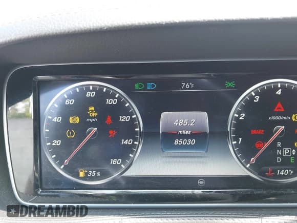 ✅ 2015 Mercedes-Benz S 550 • VIN: WDDUG8CB6FA157601 • Lot: 40402615. Listed on IAAI with 85,030 mi. Free auction sales archive from the USA and detailed vehicle history report at DreamBid. Image 7.