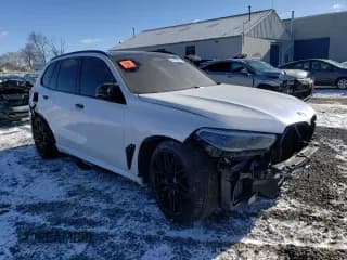 ✅ 2021 BMW X5 M • VIN: 5YMJU0C06M9F79298 • Lot: 87239704. Listed on Copart with 14,543 mi. Free auction sales archive from the USA and detailed vehicle history report at DreamBid. Image 4.