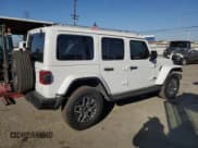 ✅ 2025 Jeep Wrangler Sahara • VIN: 1C4PJXEN9SW609774 • Lot: 87277845. Listed on Copart with 5,016 mi. Free auction sales archive from the USA and detailed vehicle history report at DreamBid. Image 3.