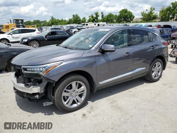 ✅ 2020 Acura RDX Advance • VIN: 5J8TC2H70LL025020 • Lot: 61959675. Listed on Copart with 48,822 mi. Free auction sales archive from the USA and detailed vehicle history report at DreamBid. Image 1.