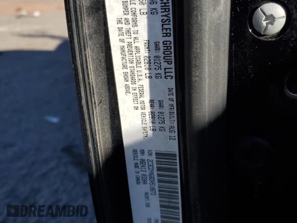 ✅ 2013 Dodge Challenger SXT Plus • VIN: 2C3CDYAG8DH510873 • Lot: 77626334. Wystawiony na Copart z przebiegiem 156 630 mil. Bezpłatny archiwum sprzedaży aukcyjnych z USA i szczegółowy raport historii pojazdu na DreamBid. Zdjęcie 14.