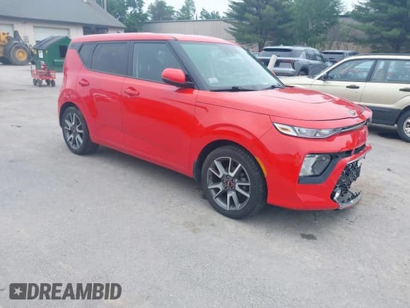 ✅ 2020 Kia Soul GT-Line • VIN: KNDJ63AU8L7700222 • Lot: 42450474. Listed on IAAI with 38,270 mi. Free auction sales archive from the USA and detailed vehicle history report at DreamBid. Image 1.