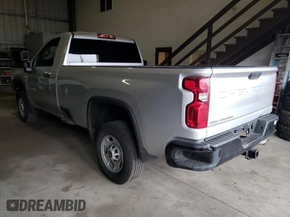 ✅ 2022 Chevrolet Silverado 2500HD Work Truck • VIN: 1GC0WLE73NF281432 • Lot: 42645235. Listed on Copart with 18,293 mi. Free auction sales archive from the USA and detailed vehicle history report at DreamBid. Image 2.