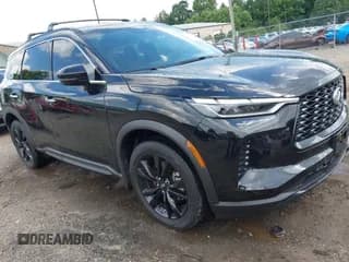 ✅ 2025 Infiniti QX60 Luxe • VIN: 5N1AL1FS9SC340254 • Lot: 42728414. Wystawiony na IAAI z przebiegiem 6 281 mil. Bezpłatny archiwum sprzedaży aukcyjnych z USA i szczegółowy raport historii pojazdu na DreamBid. Zdjęcie 1.