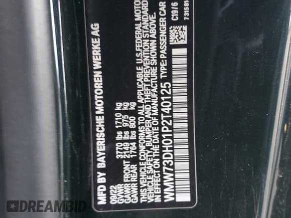 ✅ 2023 MINI Hardtop John Cooper Works • VIN: WMW73DH01P2T40125 • Lot: 86803465. Listed on Copart with 43,678 mi. Free auction sales archive from the USA and detailed vehicle history report at DreamBid. Image 12.