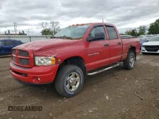 2005 Dodge 3500 SLT z VIN 3D7LS38C65G712741, wystawiony jako Copart lot #58014175 z przebiegiem 169 674 mil mil oraz Czysty tytuł • Clean title. Historia ofert i sprzedaży dostępna na DreamBid. Obrazek 1.