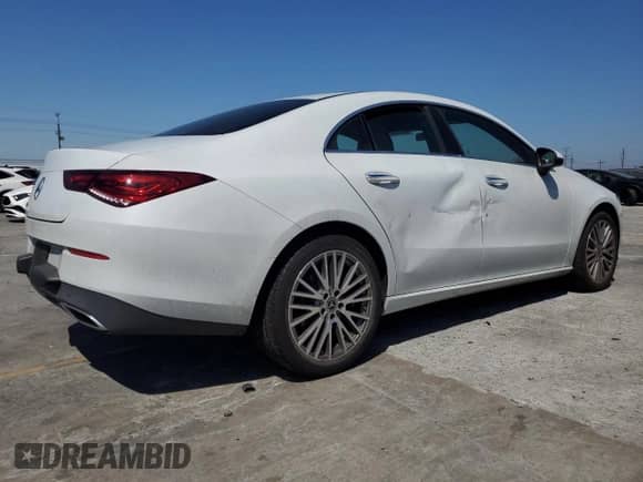 2022 Mercedes-Benz CLA 250 с VIN W1K5J4GB8NN252872, выставлен на аукционе Copart как лот 65800695 с пробегом 39 913 миль миль и Списание • Salvage title. История ставок и продаж доступна на DreamBid. Изображение 3.