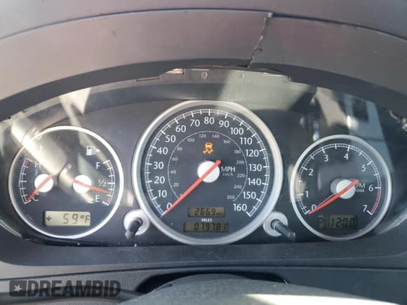 ✅ 2005 Chrysler Crossfire Limited • VIN: 1C3AN69L35X029551 • Lot: 92611625. Listed on Copart with 79,781 mi. Free auction sales archive from the USA and detailed vehicle history report at DreamBid. Image 9.