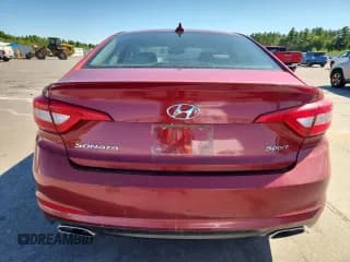 ✅ 2015 Hyundai Sonata Sport • VIN: 5NPE34AF9FH095340 • Лот: 80286135. Опубликован ранее на Copart с пробегом 96 150 миль. Бесплатный доступ к архиву аукционных продаж из США и подробный отчёт об истории автомобиля на DreamBid. Изображение 6.