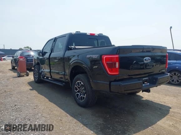 ✅ 2023 Ford F-150 XL • VIN: 1FTEW1EP6PKF23103 • Lot: 42390868. Listed on IAAI with 15,149 mi. Free auction sales archive from the USA and detailed vehicle history report at DreamBid. Image 3.