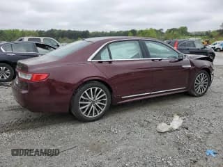 ✅ 2017 Lincoln Continental Select • VIN: 1LN6L9TP2H5618770 • Lot: 50027074. Listed on Copart with 37,472 mi. Free auction sales archive from the USA and detailed vehicle history report at DreamBid. Image 3.