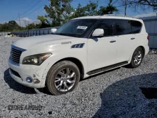 ✅ 2011 Infiniti QX56 8-passenger • VIN: JN8AZ2ND6B9700741 • Lot: 70821845. Listed on Copart with 212,306 mi. Free auction sales archive from the USA and detailed vehicle history report at DreamBid. Image 1.