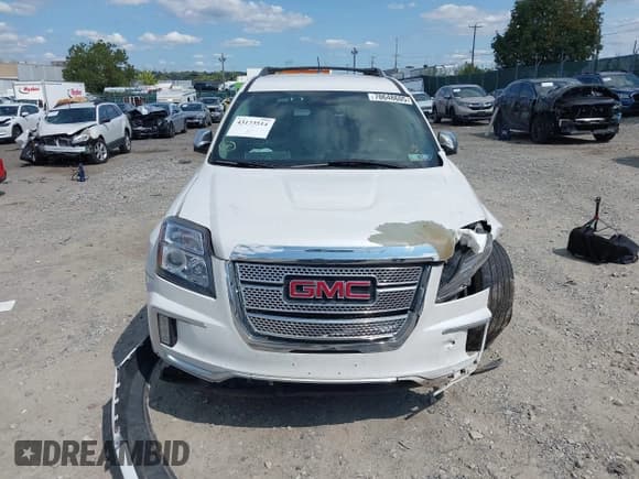 ✅ 2016 GMC Terrain Denali • VIN: 2GKFLVE35G6247005 • Lot: 43173514. Listed on IAAI with 168,004 mi. Free auction sales archive from the USA and detailed vehicle history report at DreamBid. Image 12.