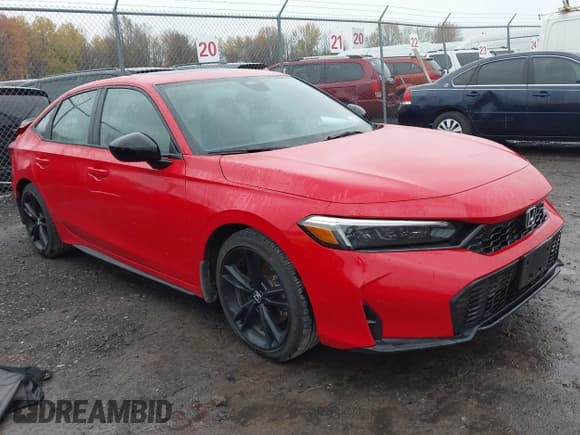 ✅ 2025 Honda Civic Si • VIN: 2HGFE1E52SH474540 • Лот: 43539261. Опубликован ранее на IAAI с пробегом 8 301 миль. Бесплатный доступ к архиву аукционных продаж из США и подробный отчёт об истории автомобиля на DreamBid. Изображение 1.