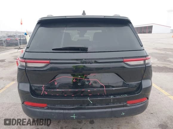 ✅ 2023 Jeep Grand Cherokee Altitude • VIN: 1C4RJHAG6PC552500 • Lot: 41173894. Listed on IAAI with 33,345 mi. Free auction sales archive from the USA and detailed vehicle history report at DreamBid. Image 16.