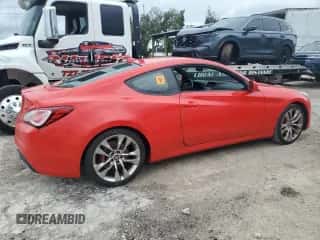 2014 Hyundai Genesis Coupe 2.0T z VIN KMHHT6KD8EU115387, wystawiony jako Copart lot #75023754 z przebiegiem Nie podano mil oraz Szkoda całkowita • Salvage title. Historia ofert i sprzedaży dostępna na DreamBid. Obrazek 3.