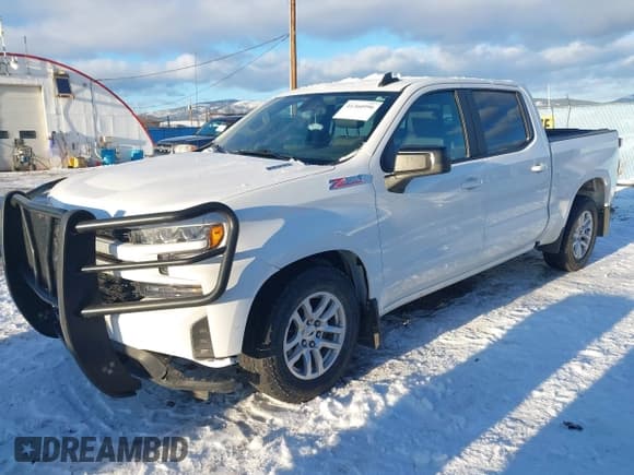 ✅ 2020 Chevrolet Silverado 1500 RST • VIN: 3GCUYEET4LG336258 • Lot: 41360996. Listed on IAAI with 117,659 mi. Free auction sales archive from the USA and detailed vehicle history report at DreamBid. Image 2.