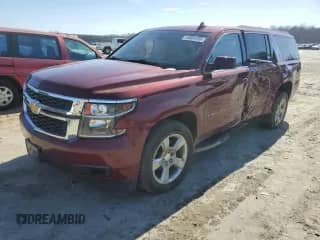 2018 Chevrolet Suburban LS z VIN 1GNSKGKCXJR263328, wystawiony jako Copart lot #43804195 z przebiegiem 140 366 mil mil oraz Szkoda całkowita • Salvage title. Historia ofert i sprzedaży dostępna na DreamBid. Obrazek 1.