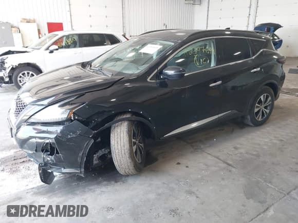 ✅ 2021 Nissan Murano SV • VIN: 5N1AZ2BSXMC137659 • Lot: 42397649. Listed on IAAI with 80,649 mi. Free auction sales archive from the USA and detailed vehicle history report at DreamBid. Image 2.