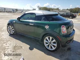 ✅ 2013 MINI Coupe S • VIN: WMWSX3C52DT466284 • Lot: 44392335. Listed on Copart with 87,547 mi. Free auction sales archive from the USA and detailed vehicle history report at DreamBid. Image 2.