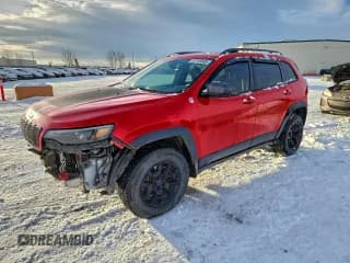 ✅ 2019 Jeep Cherokee Trailhawk Elite • VIN: 1C4PJMBN7KD274481 • Lot: 95749545. Listed on Copart with 137,409 mi. Free auction sales archive from the USA and detailed vehicle history report at DreamBid. Image 1.